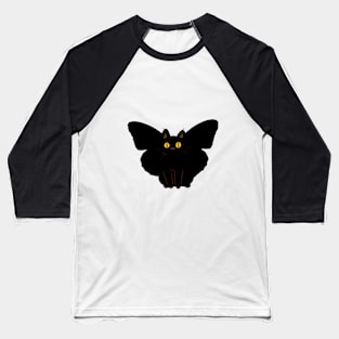 cat butterfly Baseball T-Shirt